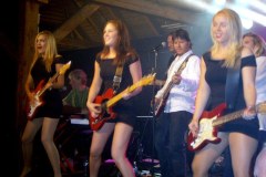 Dancing girls.